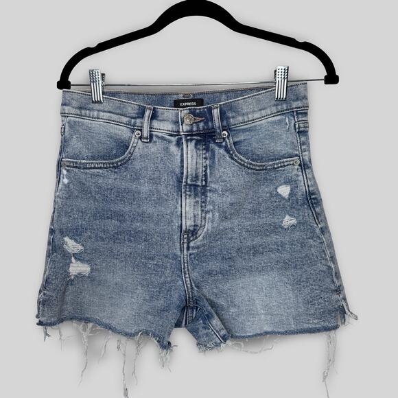 Express Mom Denim Shorts - Picture 1 of 4